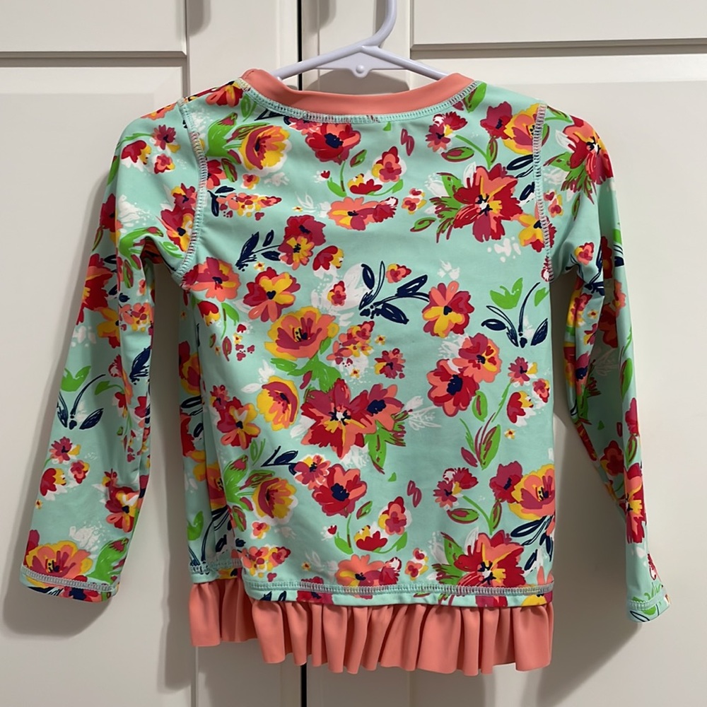 Rufflebutts Rash Guard Tankini - Picture 2 of 5